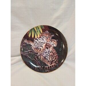 1994 The Fleetwood Collection The Endangered Kingdom Rain Forest Respite Plate